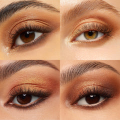 Palette ColourPop Golden Hour – paillettes pour un effet glamour.