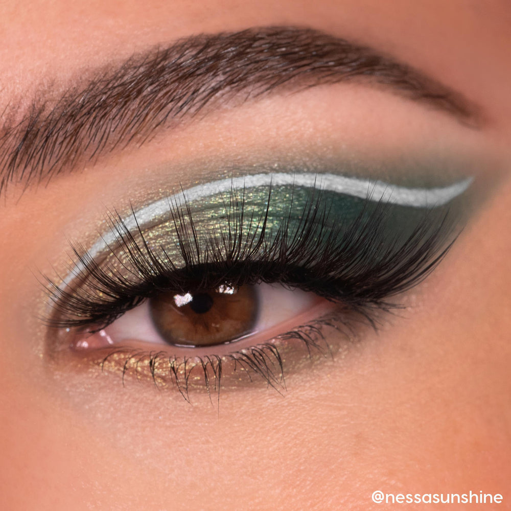 Regard audacieux ColourPop Just My Luck pour yeux bruns et verts