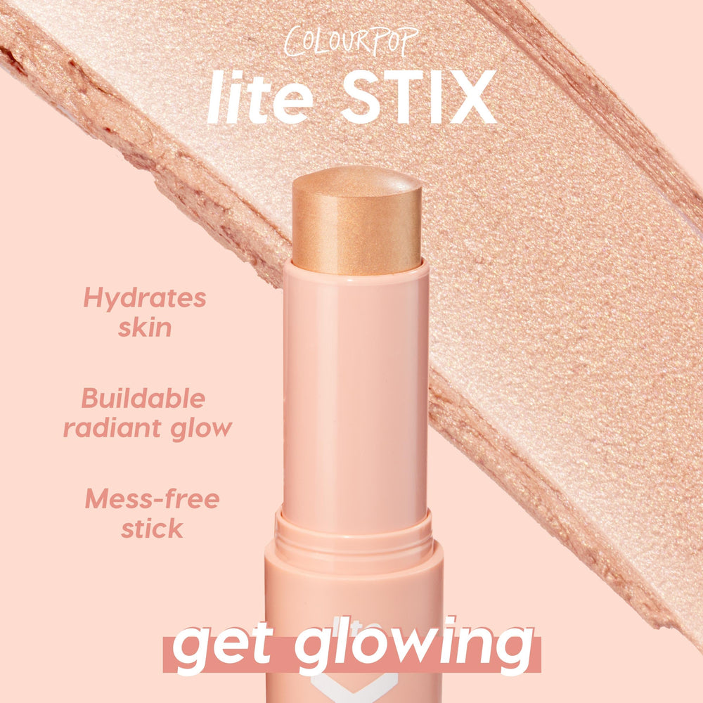 ColourPop Lite Stix : accent lumineux sur l’arête du nez et les zones caractéristiques