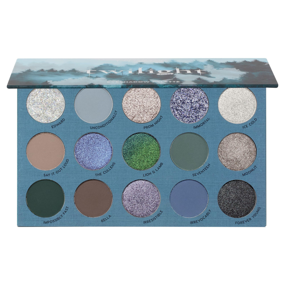 Palette Twilight ColourPop – teintes crepuscule pour un regard profond et frais.