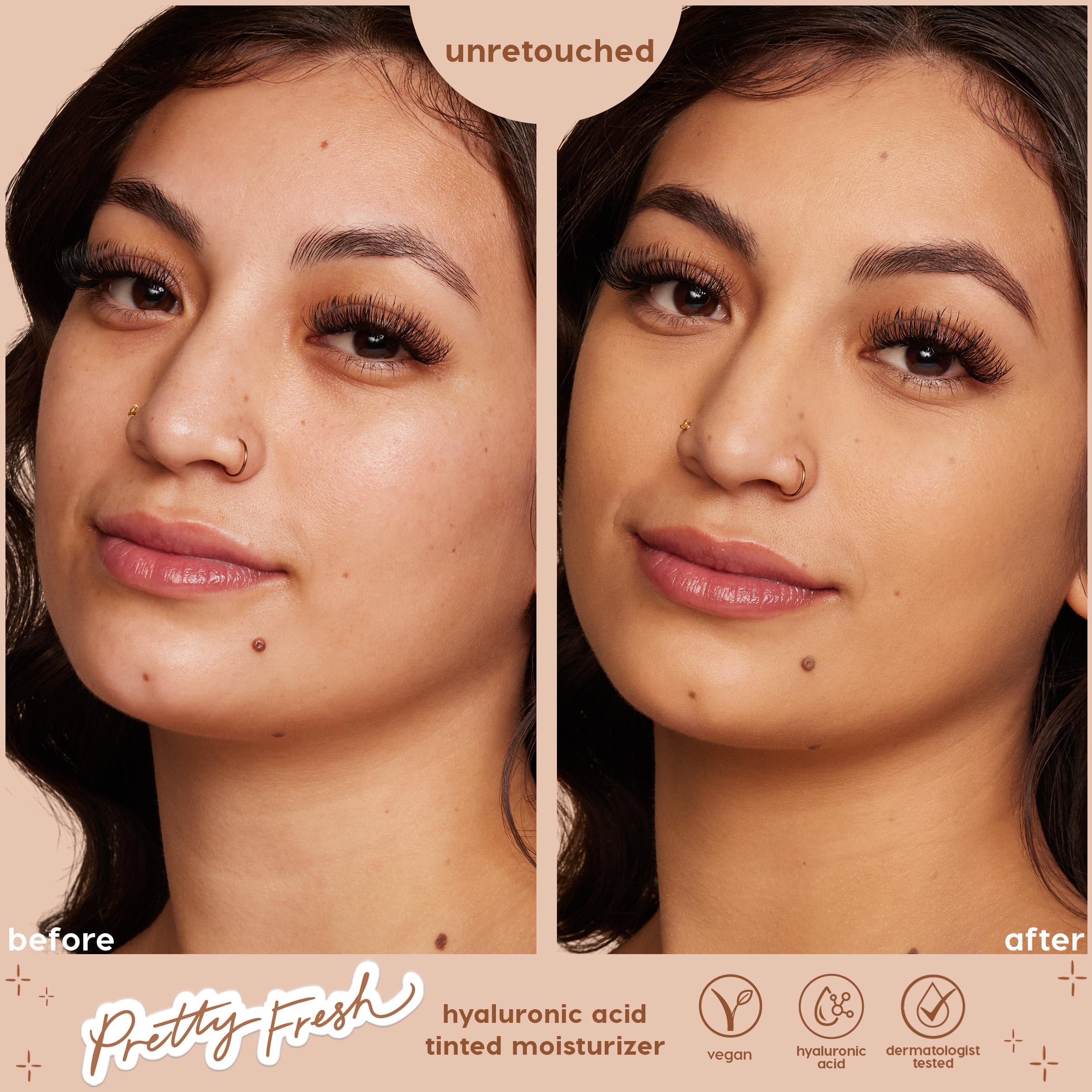ColourPop Pretty Fresh – application avec éponge pour une couvrance douce et homogène.