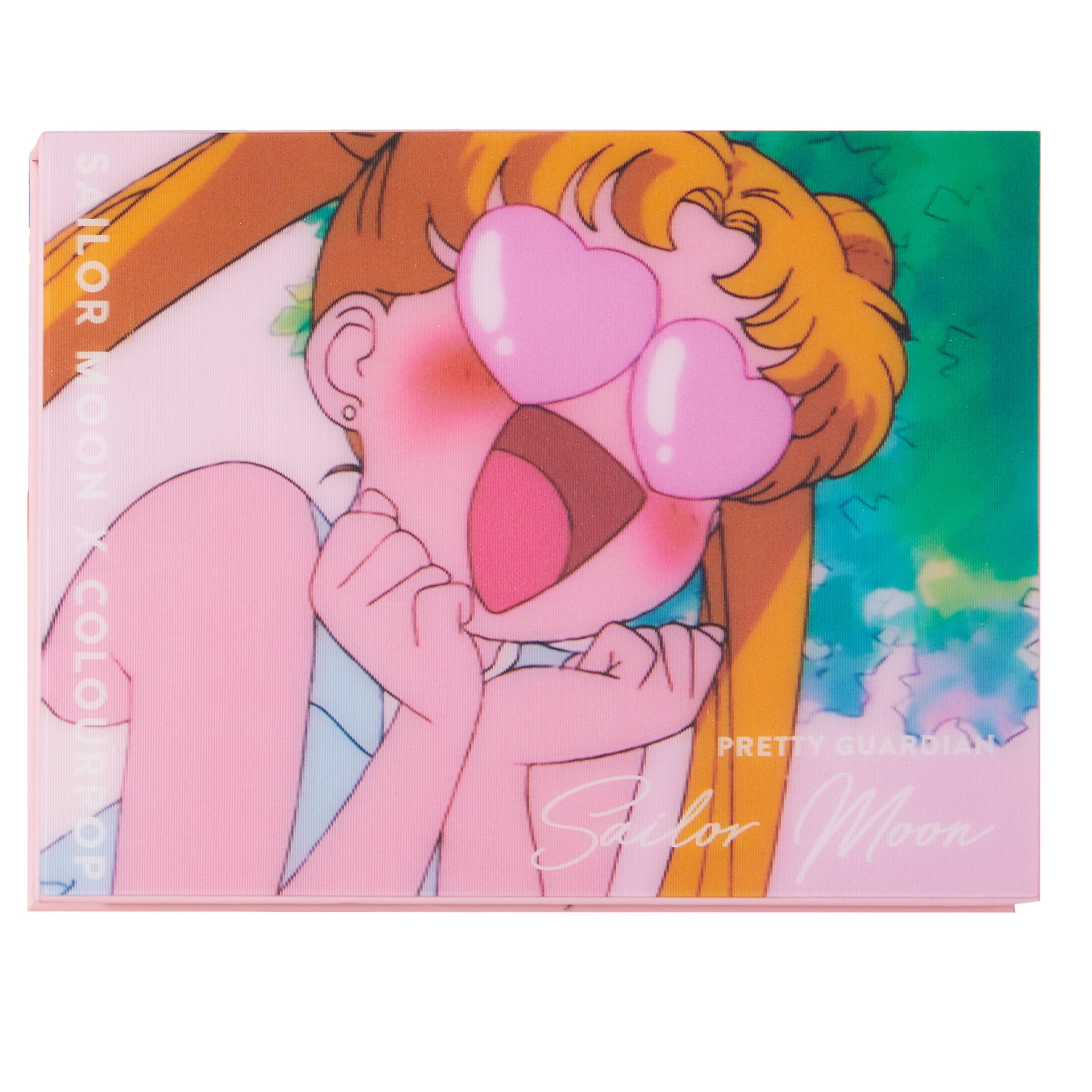 Emballage portable ColourPop Sailor Moon – idéal pour retouches en voyage.