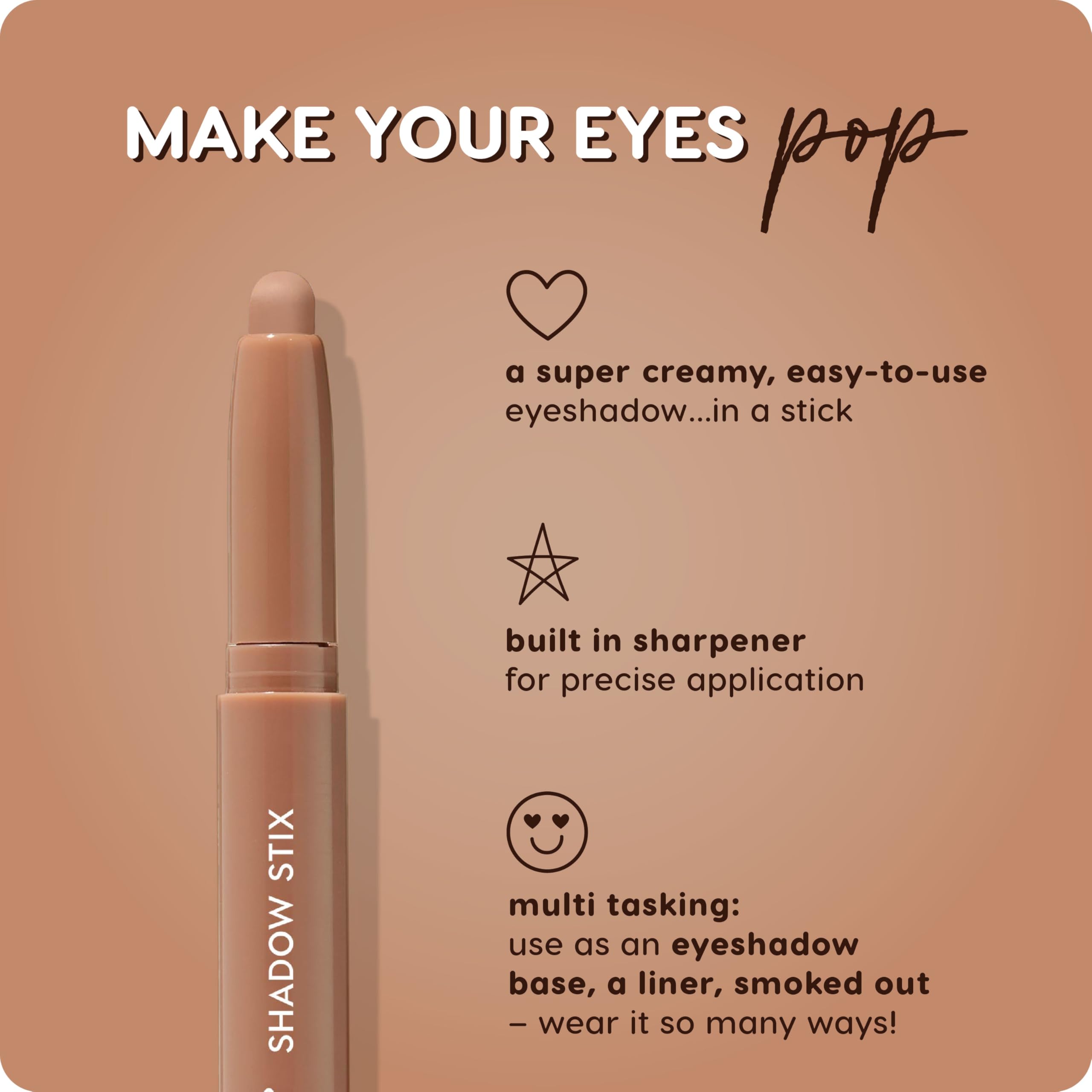 Shadow Stix ColourPop utilisé comme liner ou look fumé pour un style polyvalent
