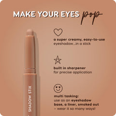 Shadow Stix ColourPop utilisé comme liner ou look fumé pour un style polyvalent