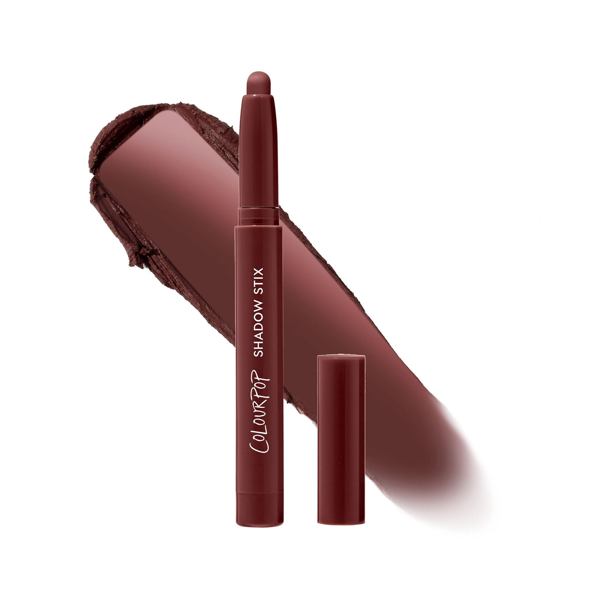ColourPop Shadow Stix Plum Tart en application fluide pour un regard intense.