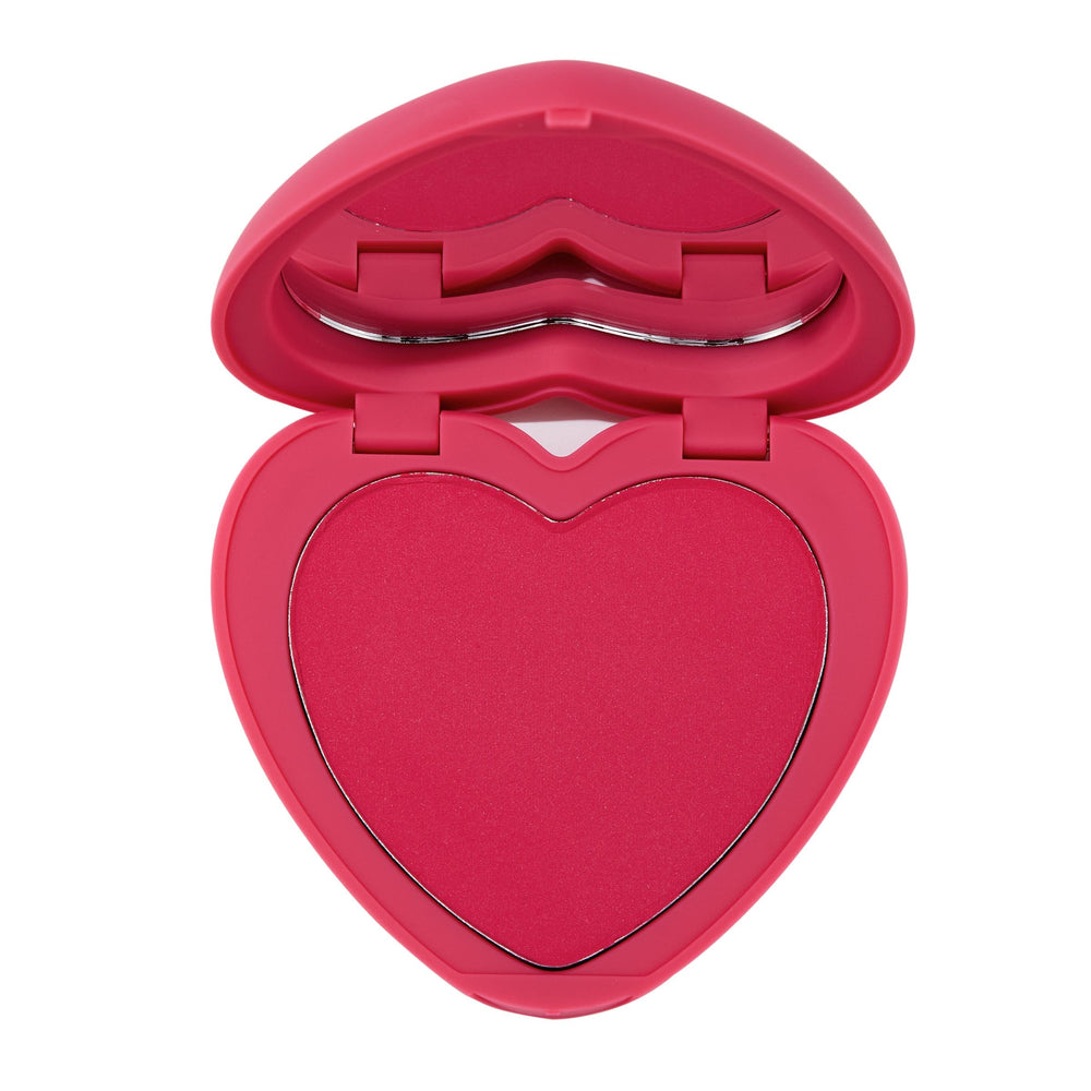 ColourPop Silky Powder Blush in a heart-shaped compact for on-the-go touchups and natural glow.