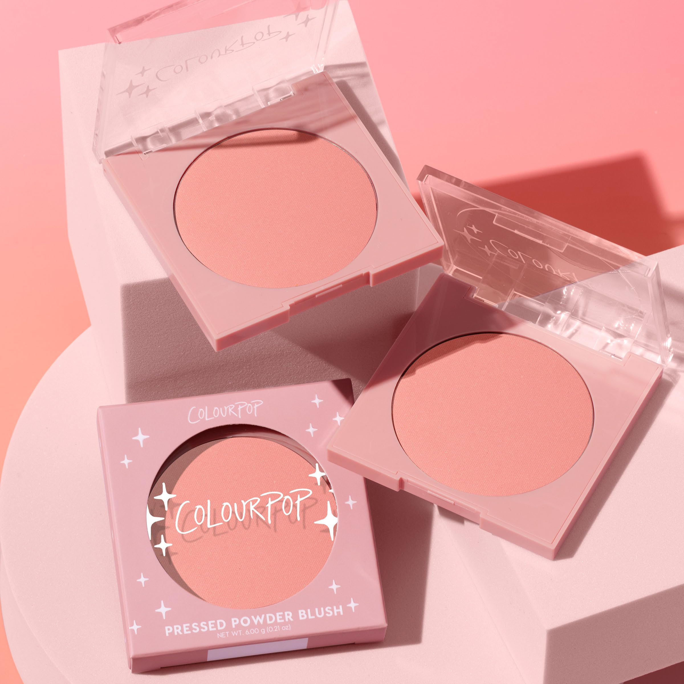ColourPop Silky Powder Blush pink shade blends evenly for everyday flush