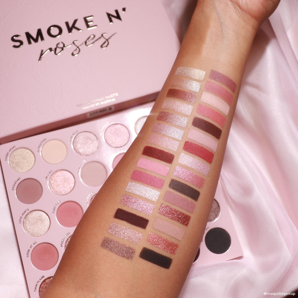 Utilisez ColourPop Smoke N Roses avec pinceau plat pour un résultat optimal.