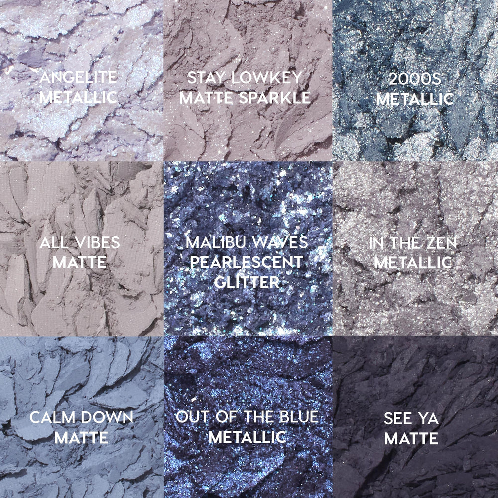 Palette ColourPop So Elemental argent metallique – fini lumineux pour des regards chromes