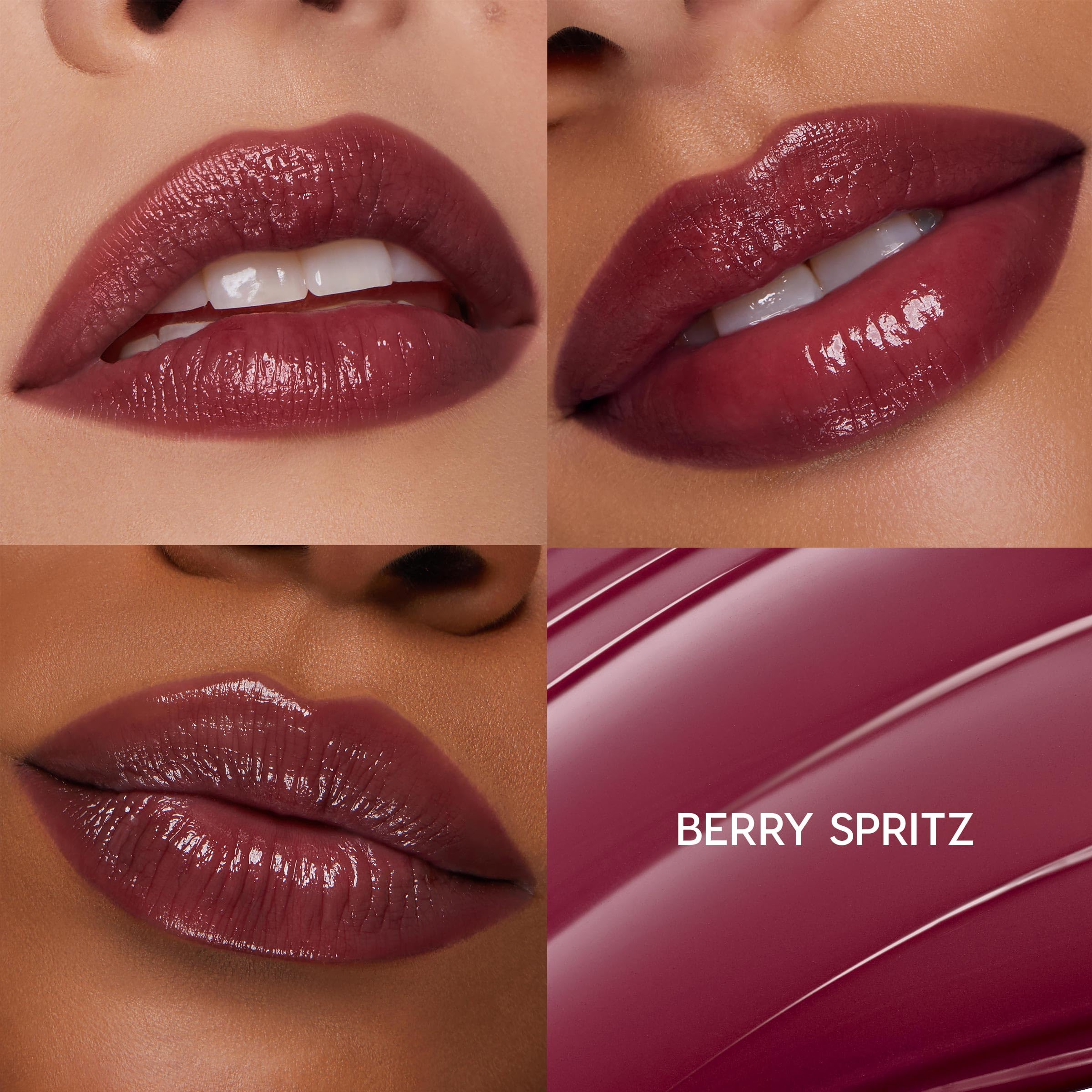 ColourPop So Juicy Lip Gloss Balm, picotement léger lors de l’application Berry Spritz.