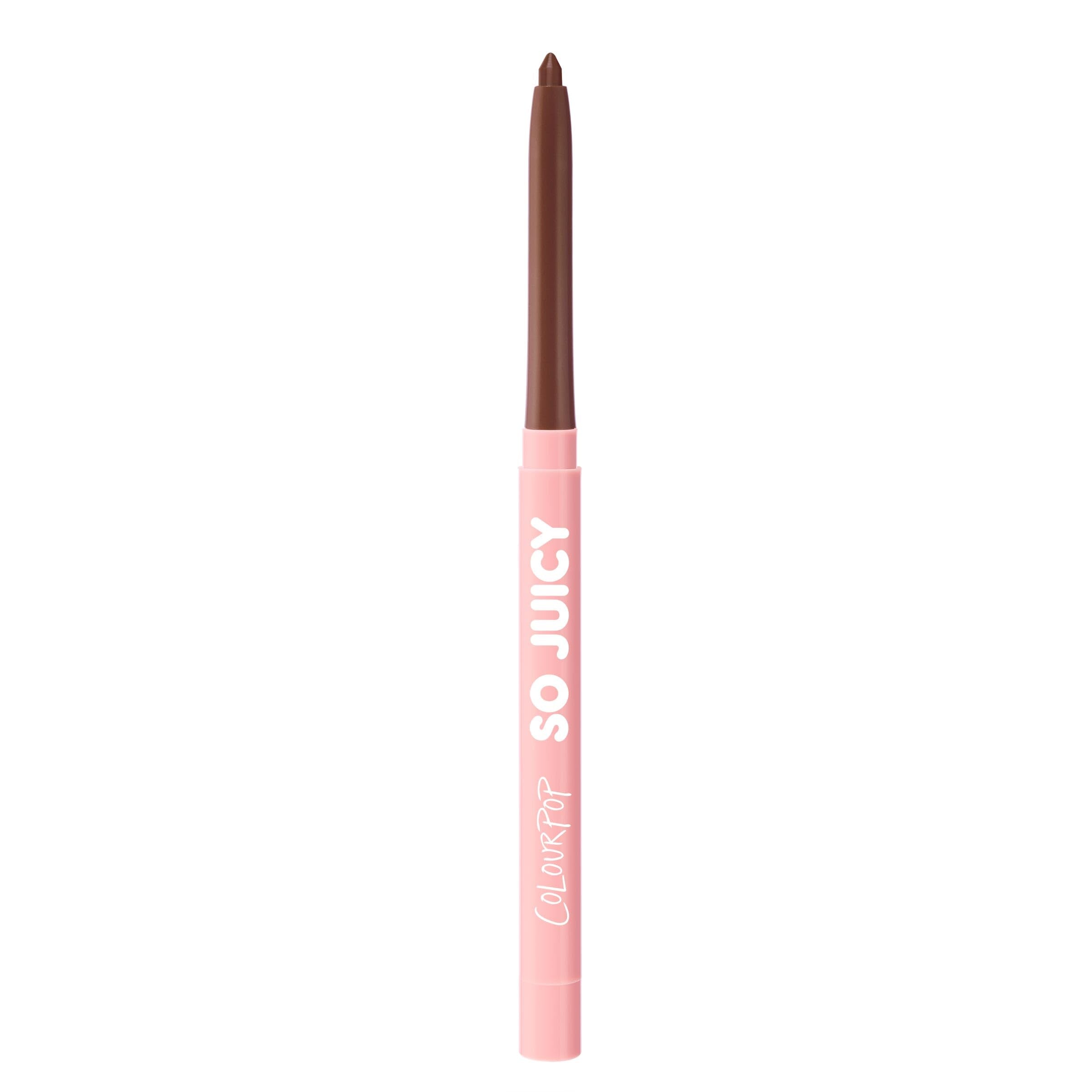 ColourPop So Juicy Plumping Lip Liner avec embout rétractable pour une ligne nette.