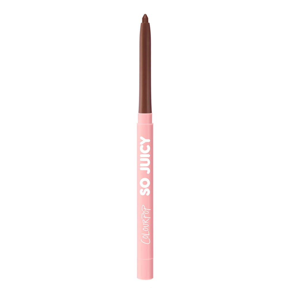 ColourPop So Juicy Plumping Lip Liner avec embout rétractable pour une ligne nette.
