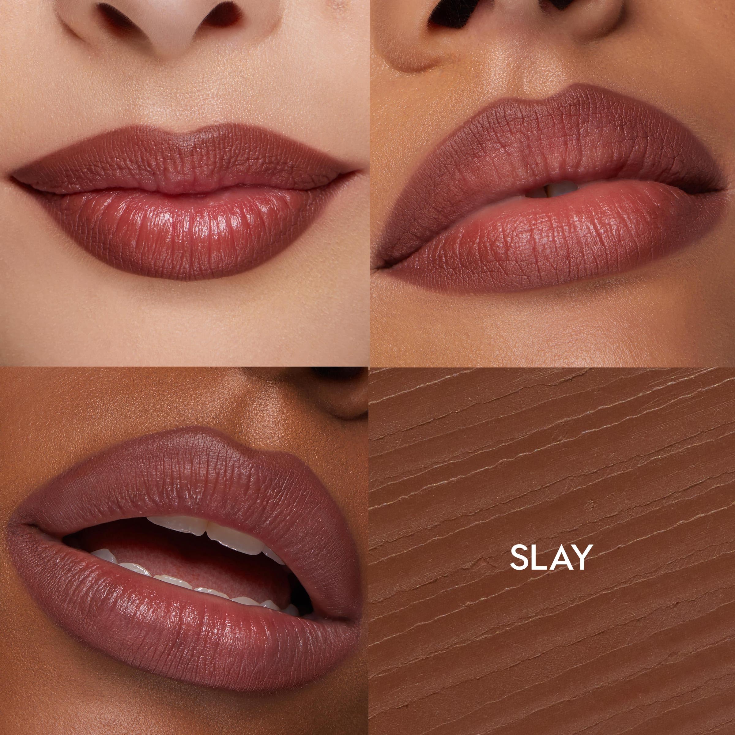 Porté seul ou avec le gloss So Juicy, pour un look durable.