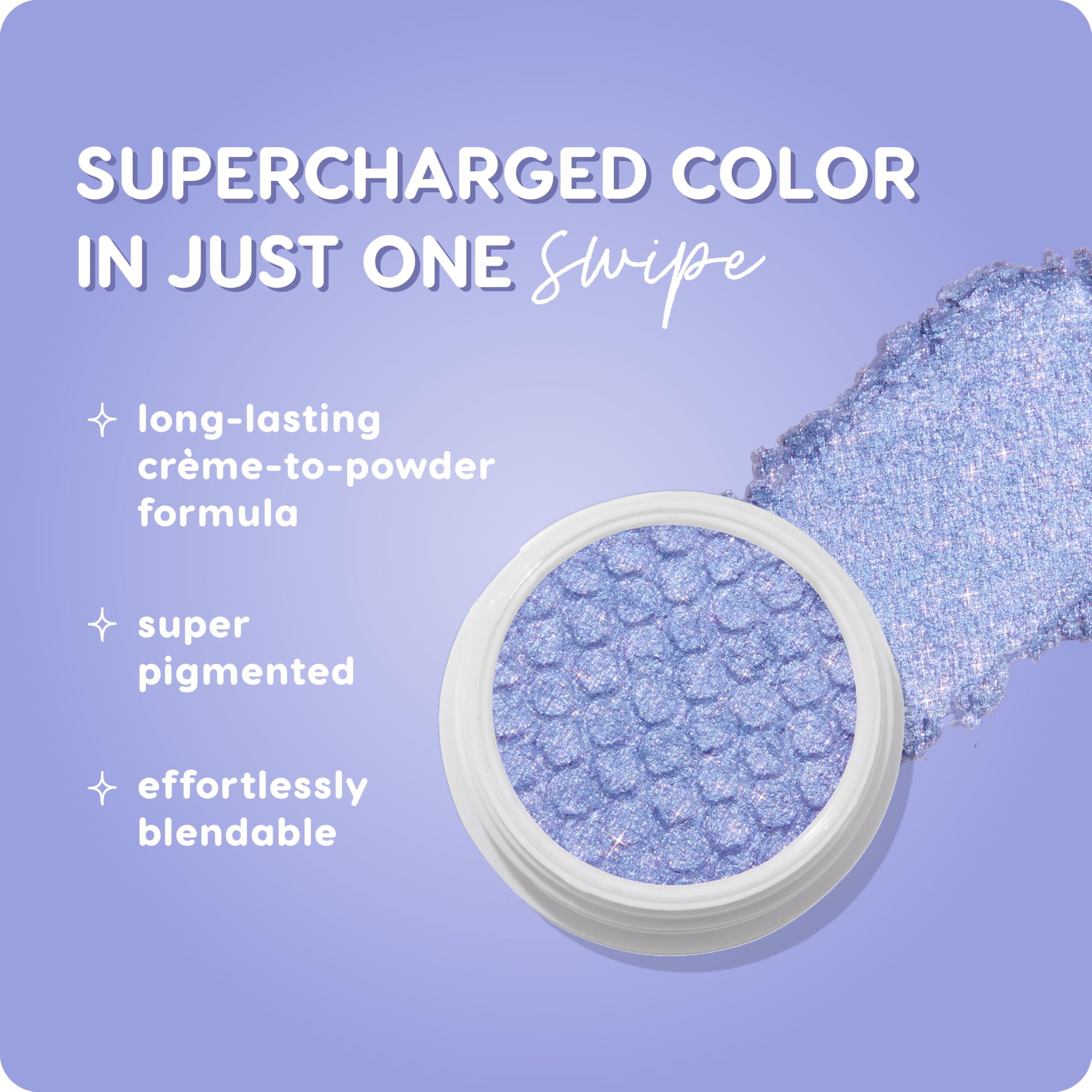 ColourPop Dream Much - glitter creme-poudre pour un fini brillant et durable.
