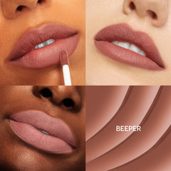 ColourPop Ultra Matte Lipstick Beeper : tenue longue durée parfaite pour journées chargées.