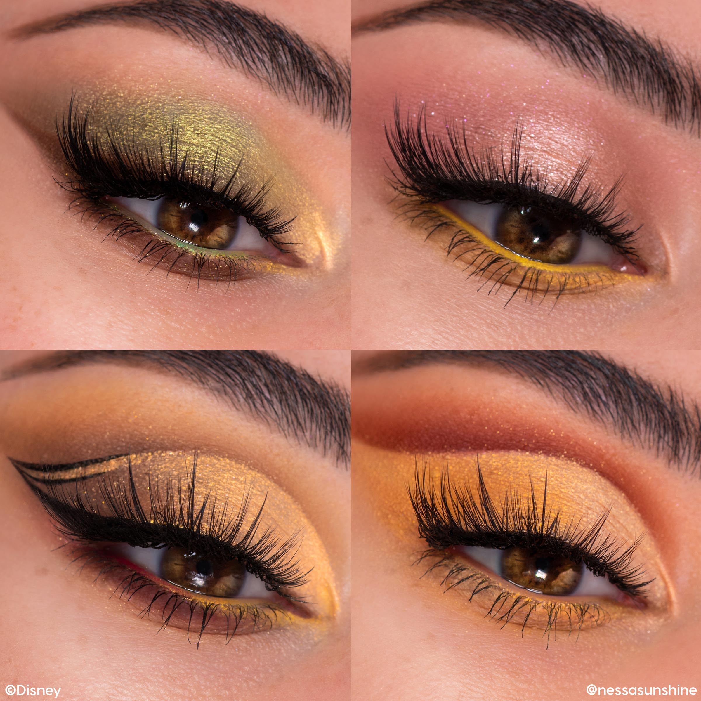 ColourPop Winnie the Pooh Sweet As Can Bee matte shades offer smooth blendable color payoff