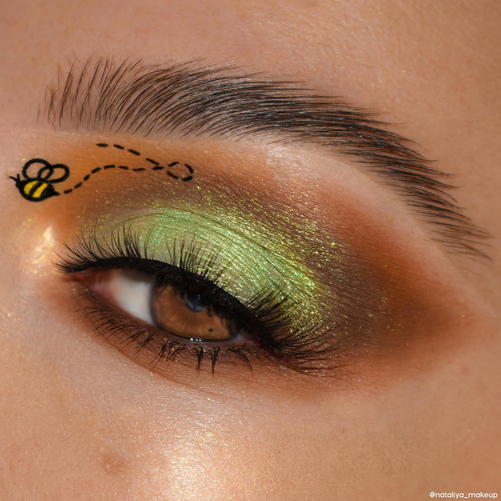 ColourPop Winnie the Pooh Sweet As Can Bee metallic shades add luminous accents for night glam
