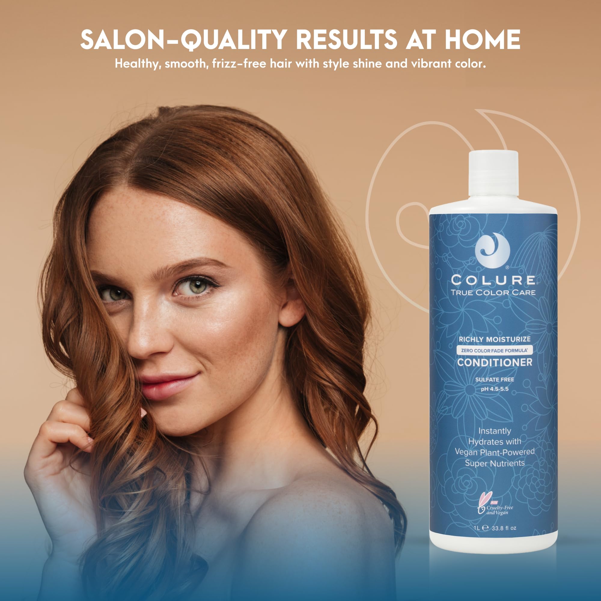 Colure Conditionneur Hydratant Riche, texture légère sans lourdeur sur cheveux fins.