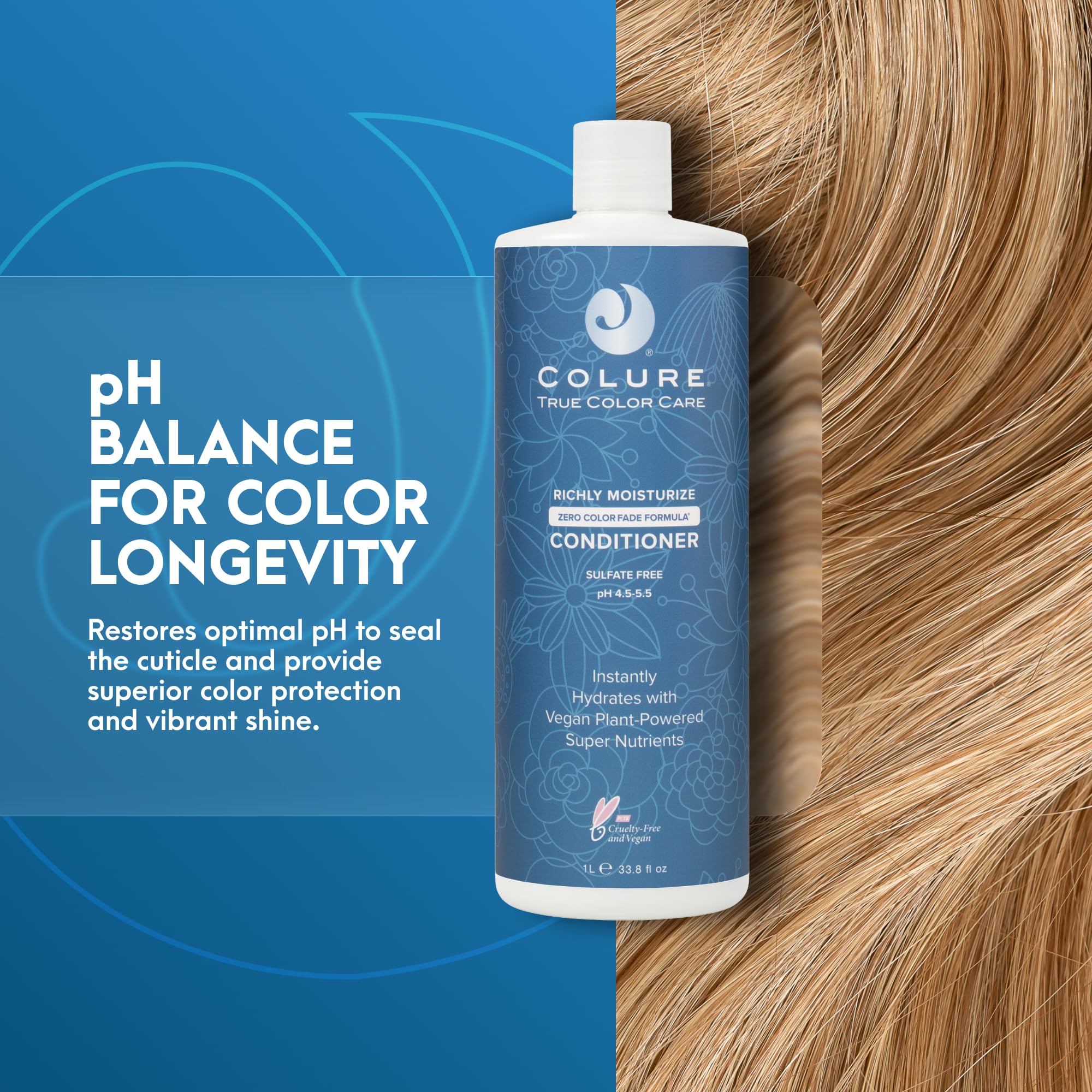 Colure Conditionneur Hydratant Riche, texture crémeuse en gros plan, douceur assurée.