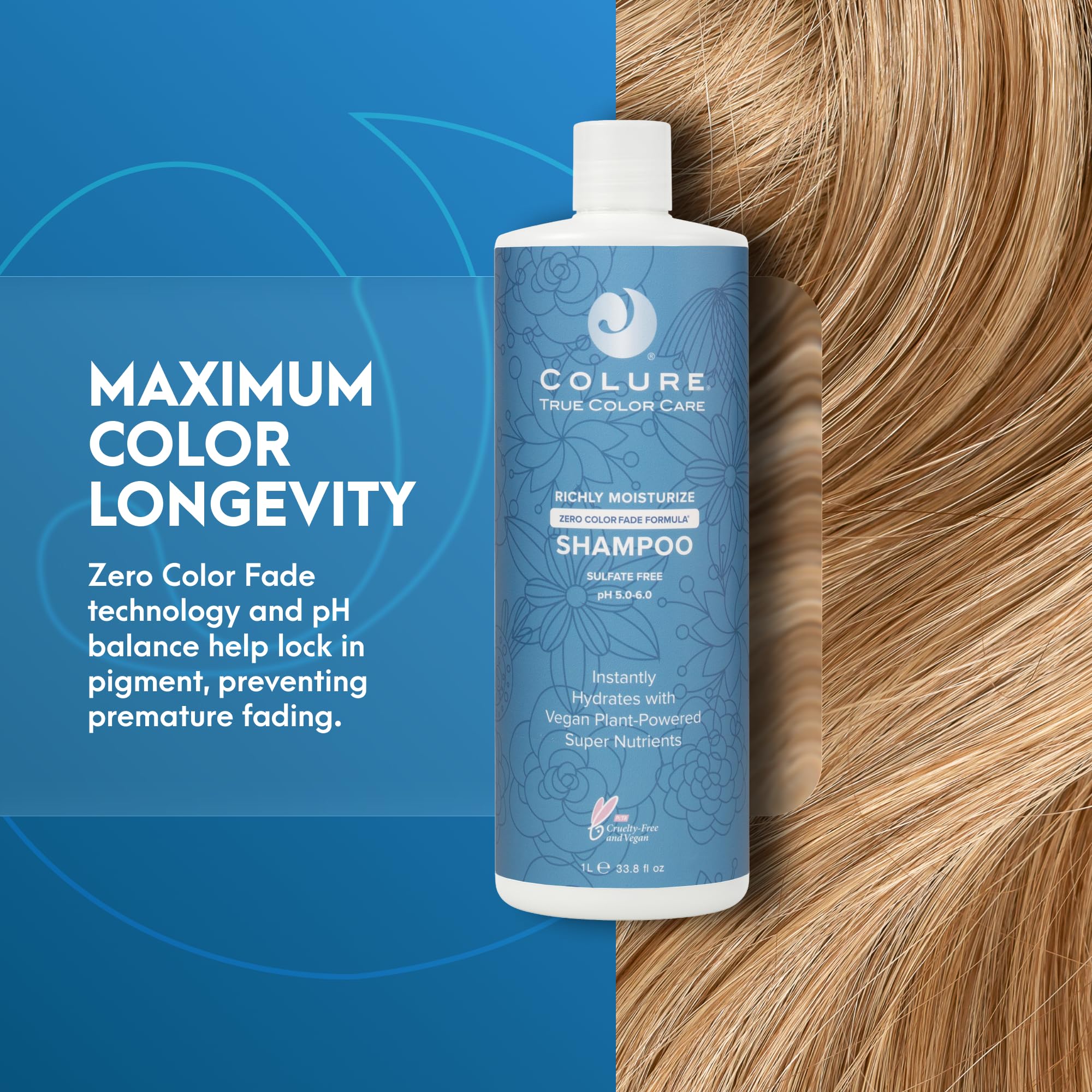 Shampooing Colure Richly Moisturize : protection couleur pour un éclat longue durée.