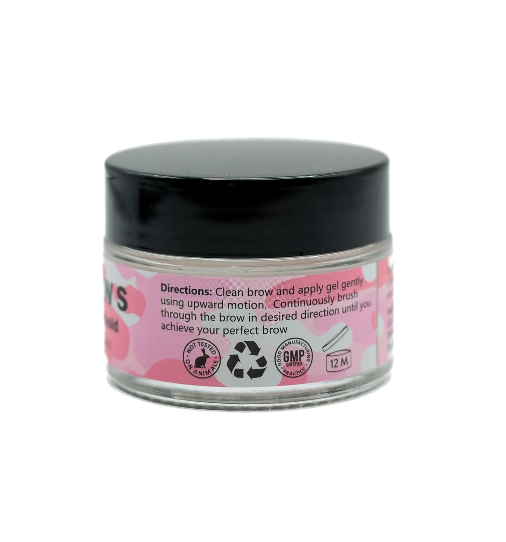 Combat Gel sourcils - emballage tube pratique et élégant