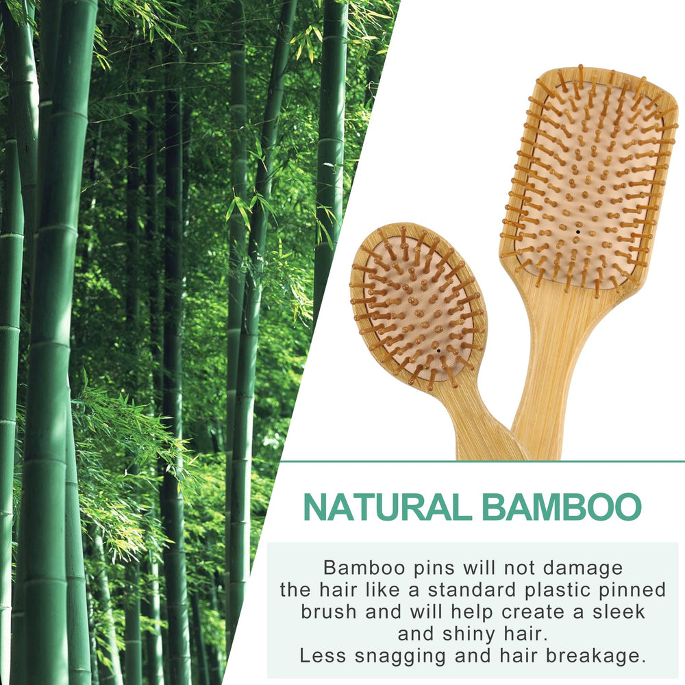 Combetter peigne à dents larges en bois pour démêler sans casse.