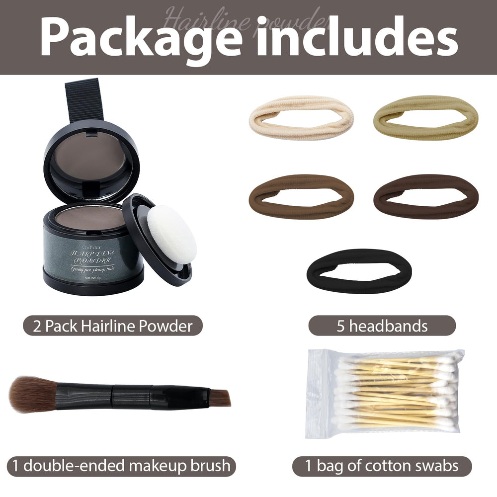 Comdian Poudre emballage-compact-portable: format pratique pour l'emporter.