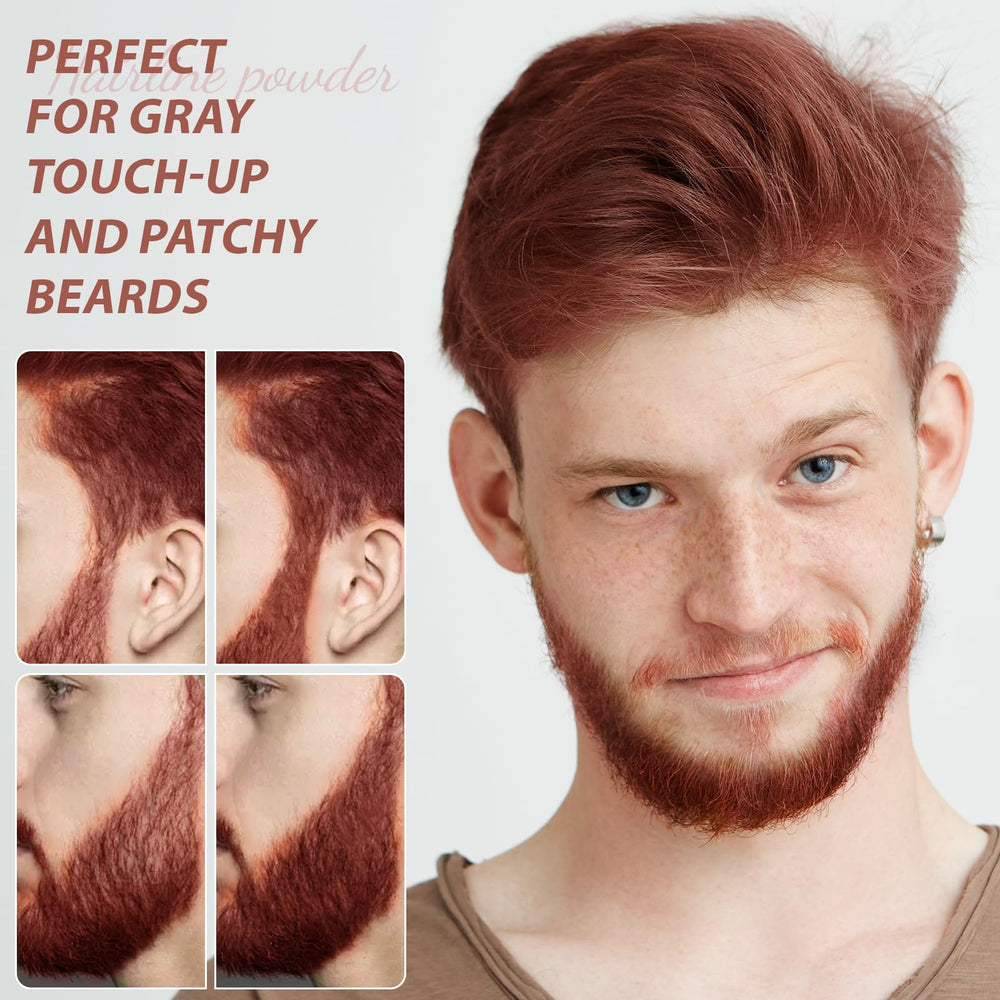 Poudre Comdian pour ligne des cheveux: accessoires inclus, élastiques et pinceau.