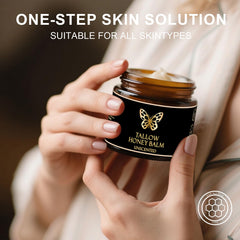 Baume COMFORTENA Tallow Honey: hydratation profonde pour peau sèche et irritations mineures.