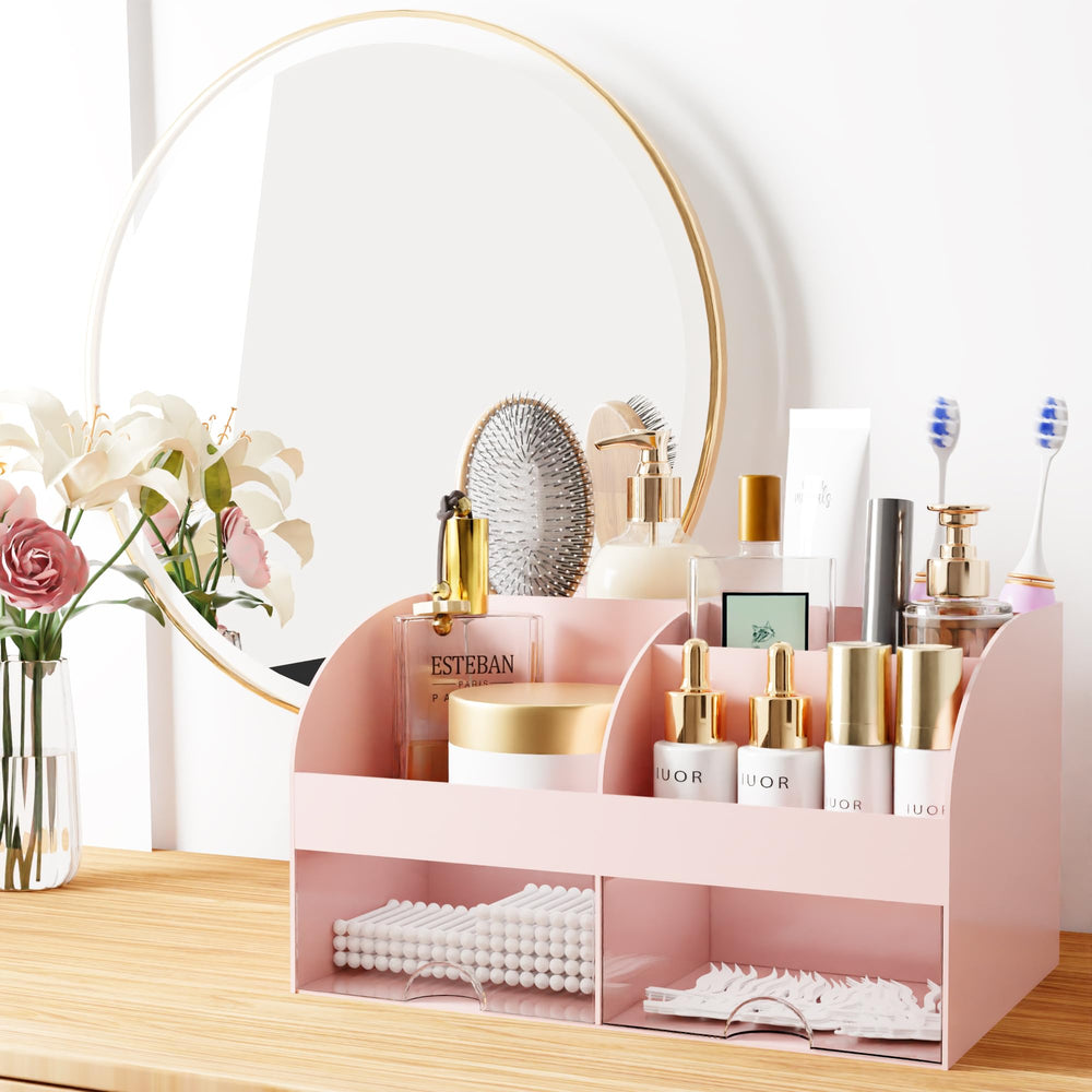 Design rose élégant COMFYROOM s’intègre parfaitement à la déco du vanity