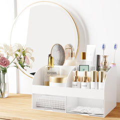 COMFYROOM Pinceaux-rouges-a-levres-organisateur-beaute, accès rapide et visuel.