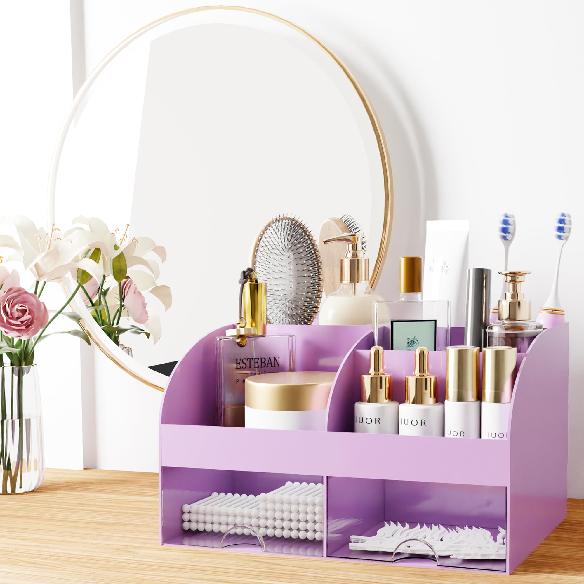 COMFYROOM Organisateur pour coiffeuse et bureau, accès rapide et pratique.