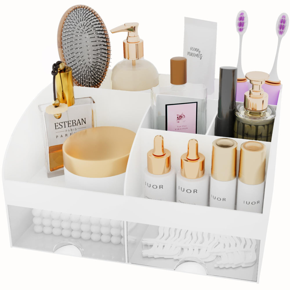 COMFYROOM Rangement-soins-visage-vernis, idéal pour salle de bains.