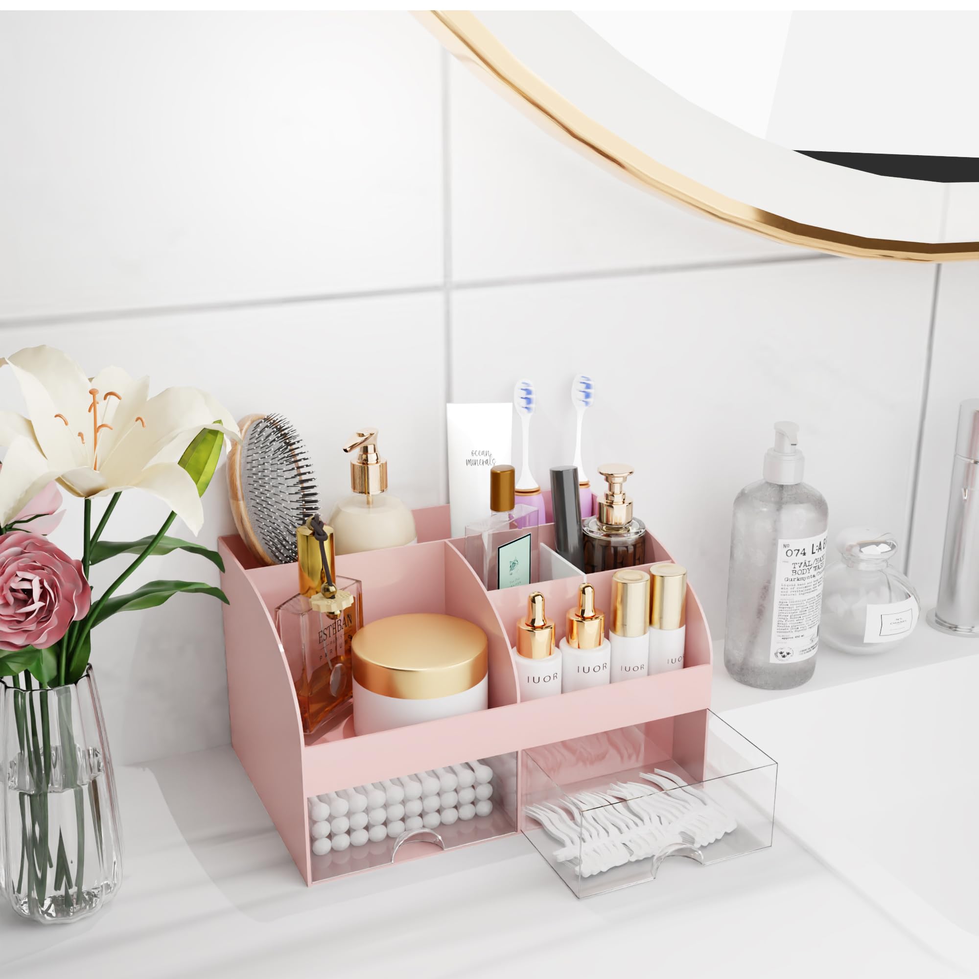 COMFYROOM parfait pour vanity, salle de bains et bureau pour organiser cosmétiques