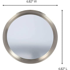Miroir Command-bain installé dans la douche, reflet clair et pratique.