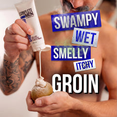 Complete For Men – texture fine qui sèche rapidement pour une peau confortable.