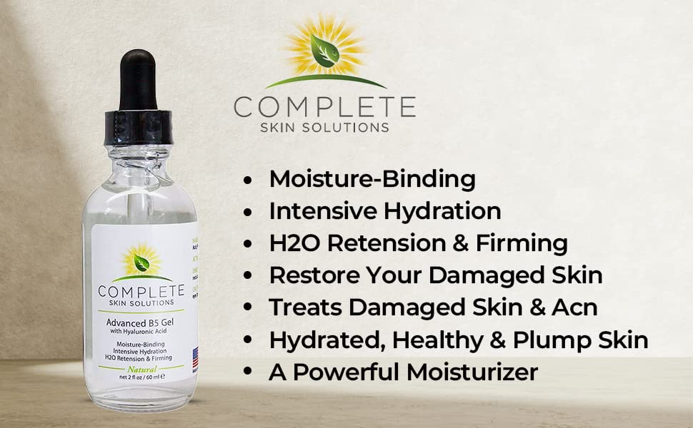 Complete Skin Solutions hydratation quotidienne du visage pour une peau lumineuse.