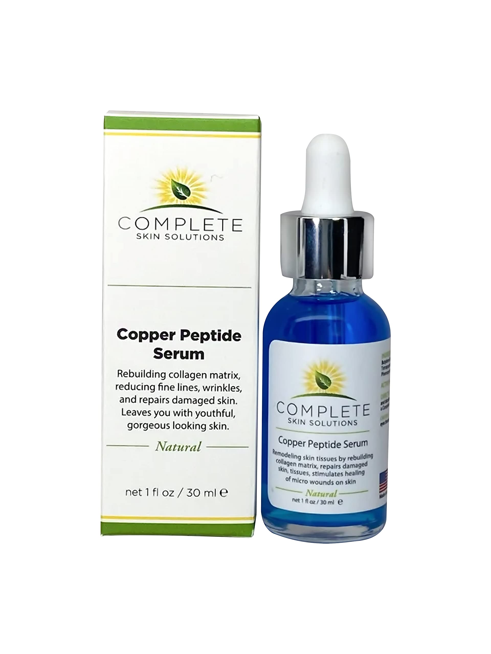 Gouttes du sérum COMPLETE SKIN SOLUTIONS pour une application précise
