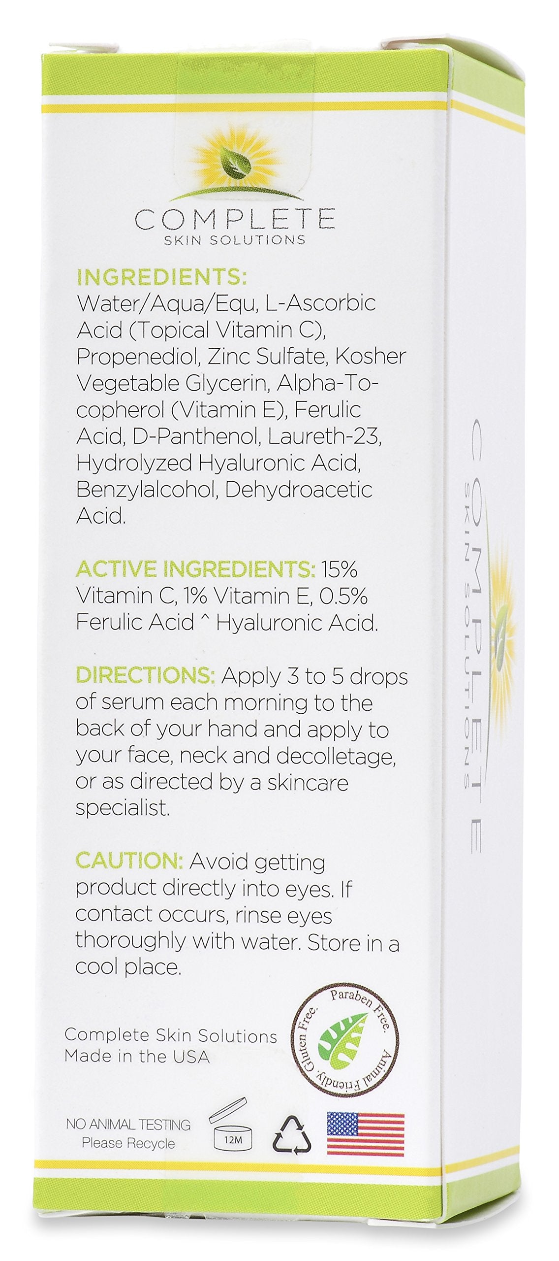 Routine du matin avec COMPLETE SKIN SOLUTIONS pour démarrer la journée d'une peau saine
