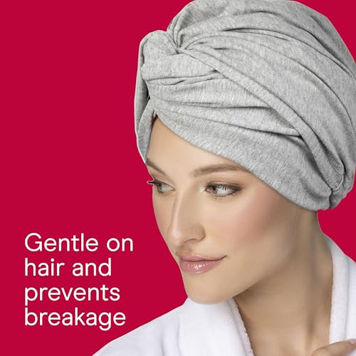 Conair accessoire coton gris, protège les longueurs et évite la casse.
