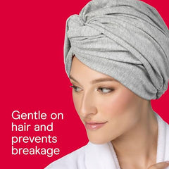 Conair accessoire coton gris, protège les longueurs et évite la casse.