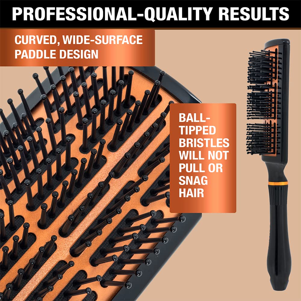 Conair brins à boules glissant sans accrocher les cheveux.