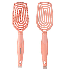 Conair brosse démêlante cheveux – démêlage en douceur et purifie cuir chevelu.