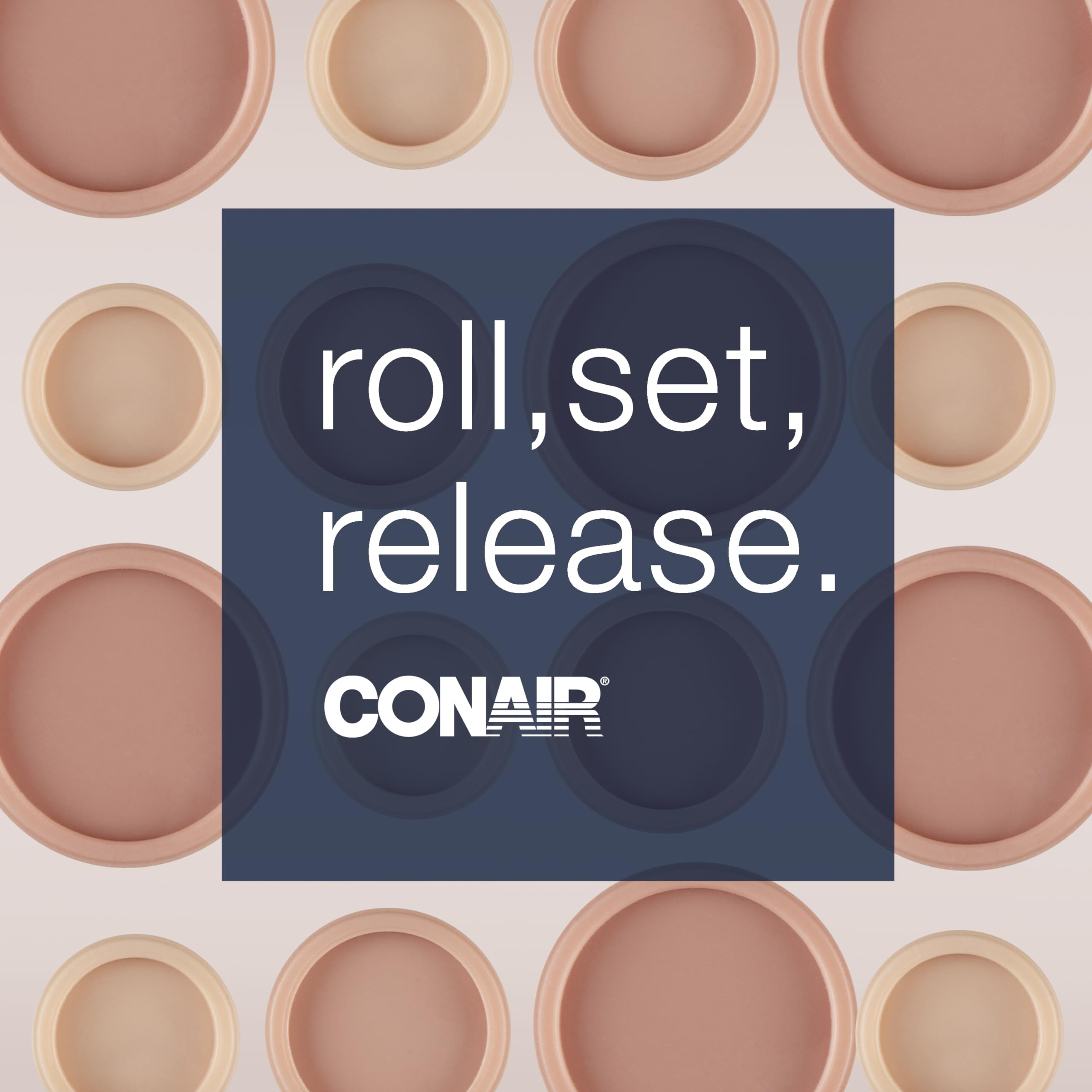 Indicateur prêt rouge sur le HairSetter Conair lorsque chaud