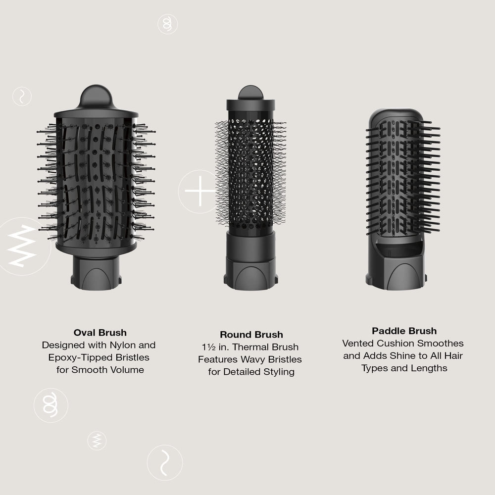 Conair Curl Collective - Kit blowout 3-en-1 pour styling à domicile.
