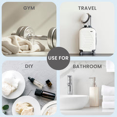 Conair ensemble flacons 13 pièces: ensemble complet pour soins capillaires et corporels.