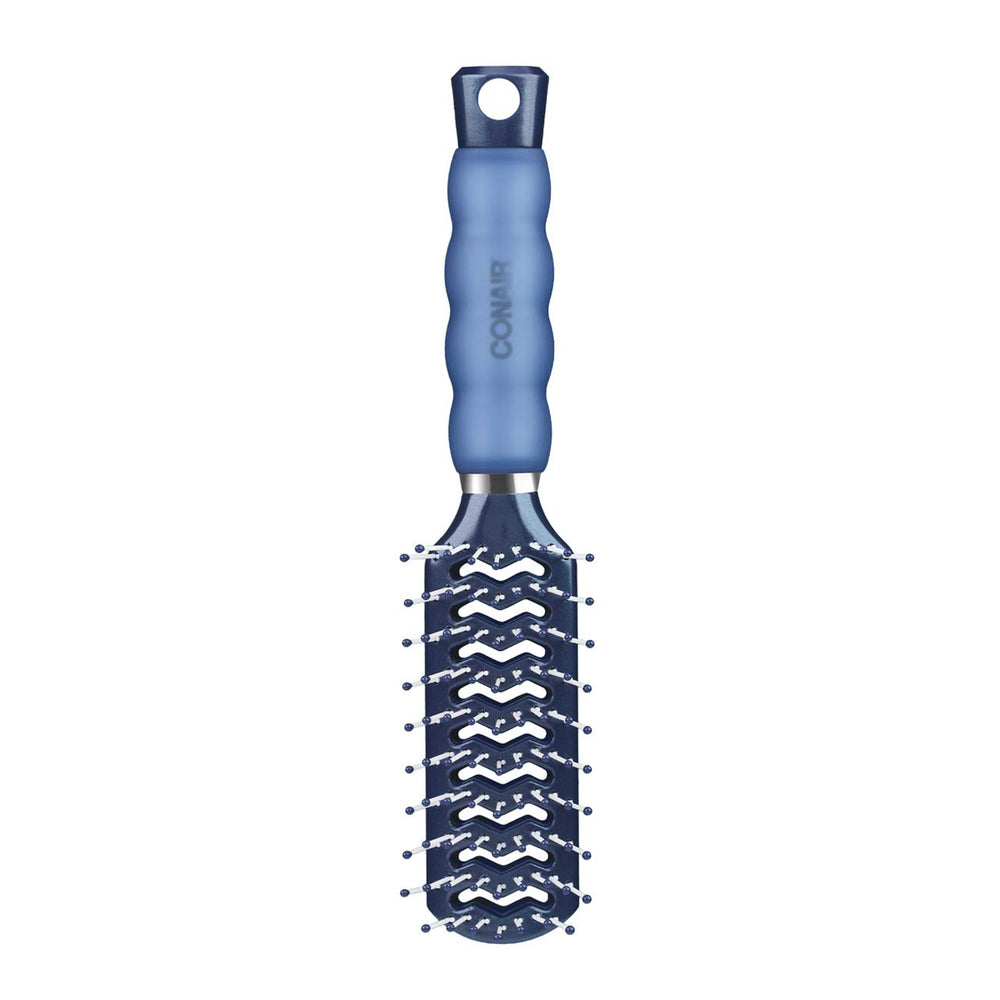 Conair Gel Grips brosse utilisée pour créer des coiffures roulées et des volumes.