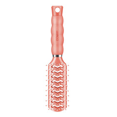 Conair Gel Grips brosse démontrant le flux d'air rapide qui accélère le séchage.