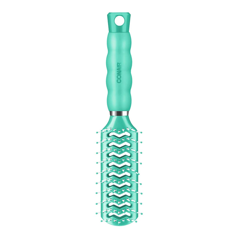 Conair Gel Grips brosse en position prête pour utilisation lors du roulage des vagues.