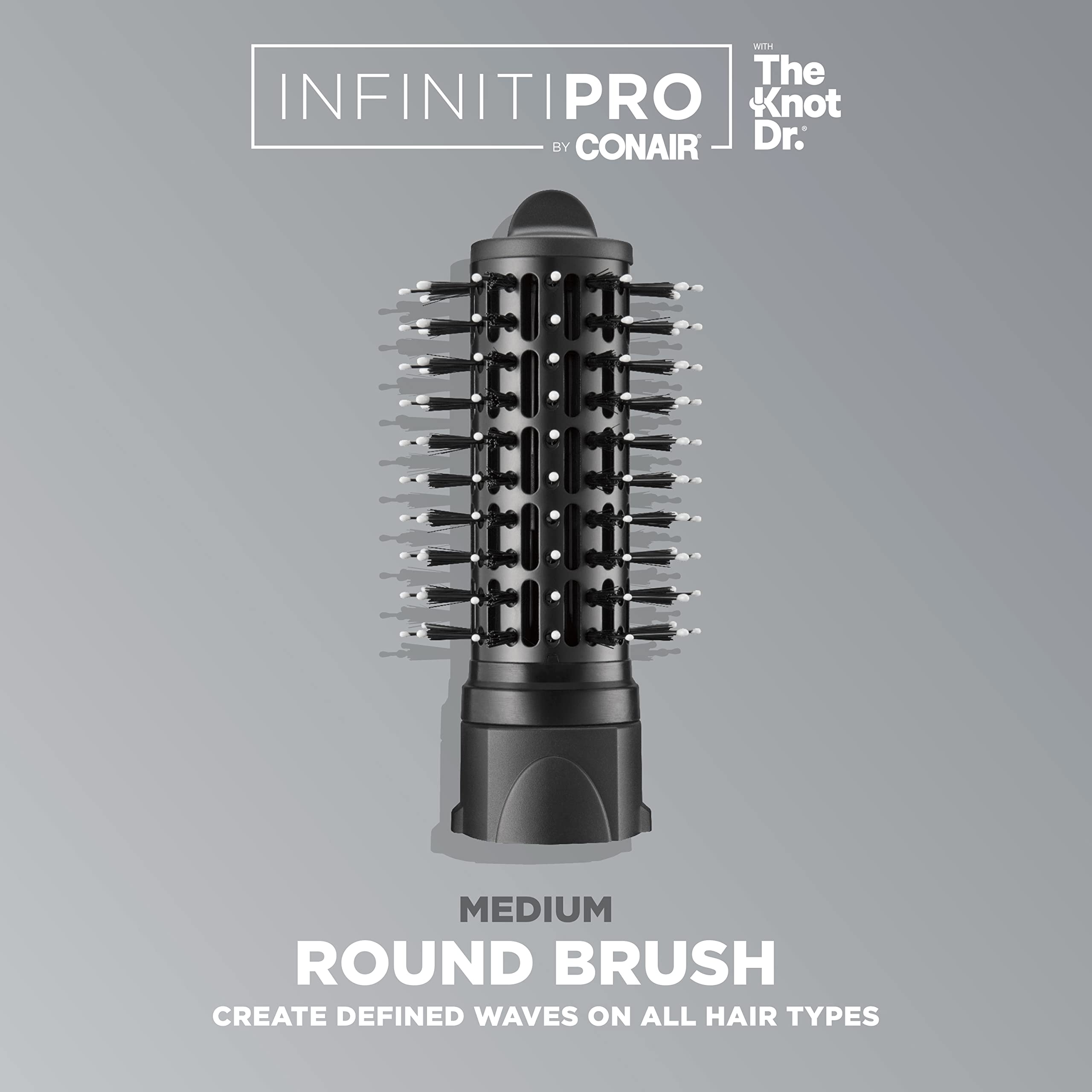 Brosse Knot Dr en nylon Flexalite pour démêlage sans douleur.